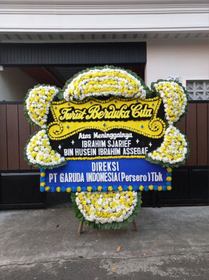 Papan Bunga Duka di Sukodadi