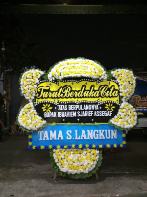 Papan Bunga Duka di Sukodadi
