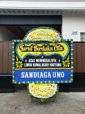 Papan Bunga Duka di Sukodadi
