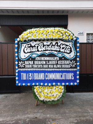 Papan Bunga Duka di Sukodadi